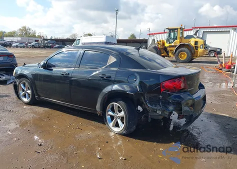 2012 Dodge Avenger Sxt из США, поврежденный, VIN 1C3CDZCB1CN312794
